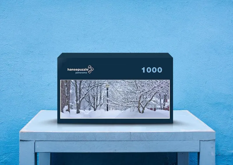 43020 Fortbewegung - Winterlandschaft Puzzle