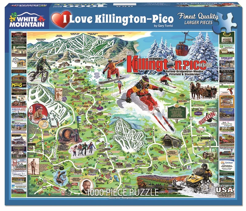PFG I Love Killington-Pico, Gary Torrisi (Usagé/Used - PUZZLES FOR GOOD)
