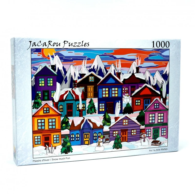 Snow Much Fun (Plaisirs D'Hiver), Anie Maltais (1000pcs)