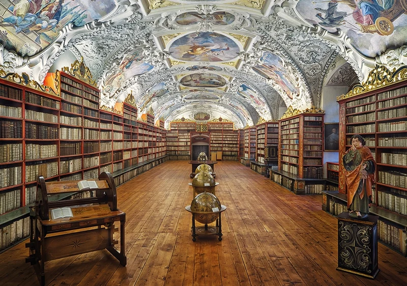 Prestige Collection - Monastery Library (1000pcs)