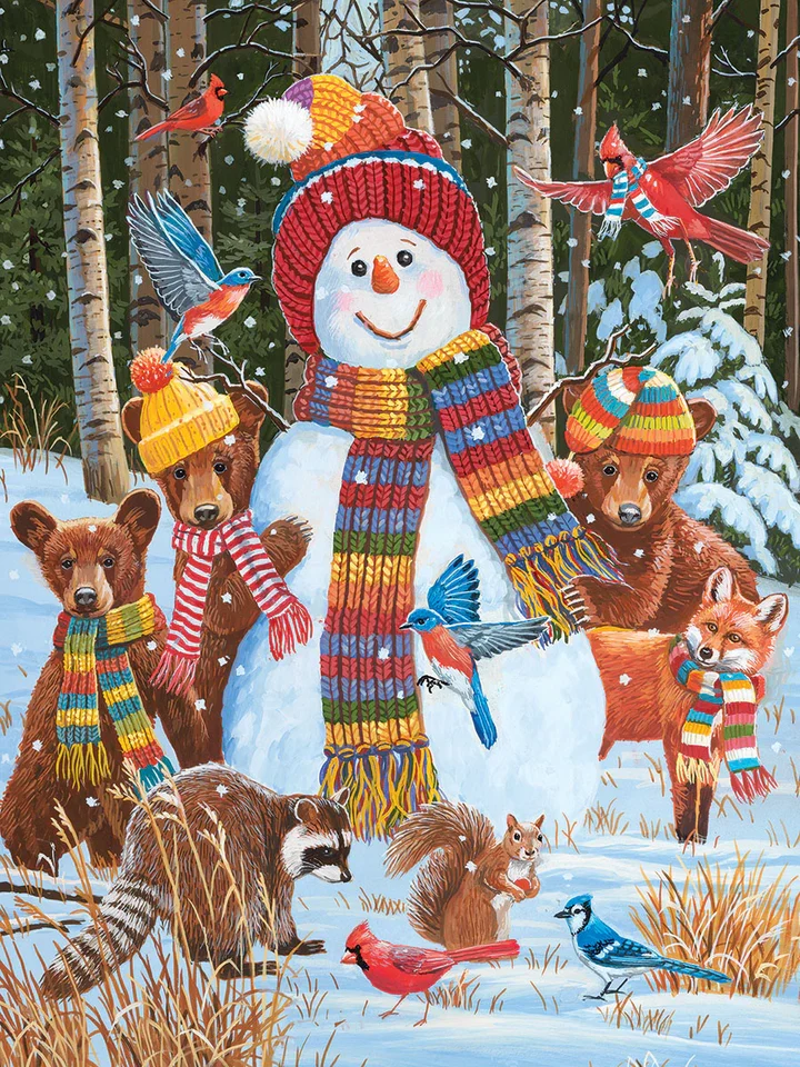 Visiting The Snowman, William Vanderdasson (500pcs)