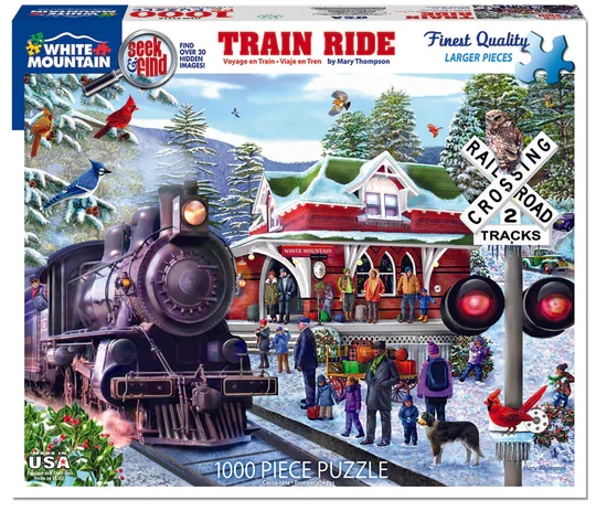Seek & Find: Train Ride, Mary Thompson