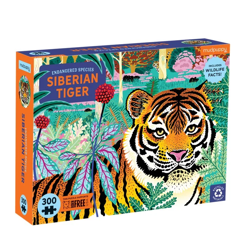 Siberian Tiger Endangered Species (300pcs)