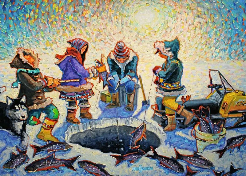 Ravensburger Ice Fishing - Canadian Collection (1000pcs)