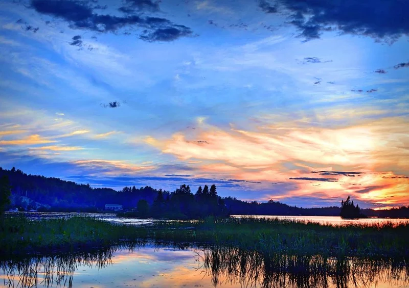 20303 Natur - Sonnenuntergang Puzzle