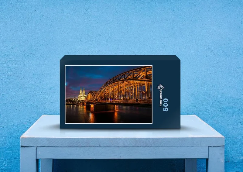 23625 Orte - Rhein-Brücke Puzzle
