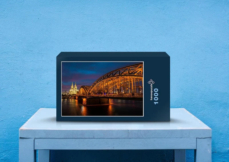 23625 Orte - Rhein-Brücke Puzzle