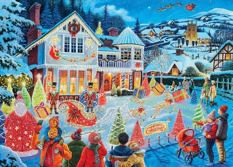 Ravensburger The Christmas House, Roy Trower (1000pcs)