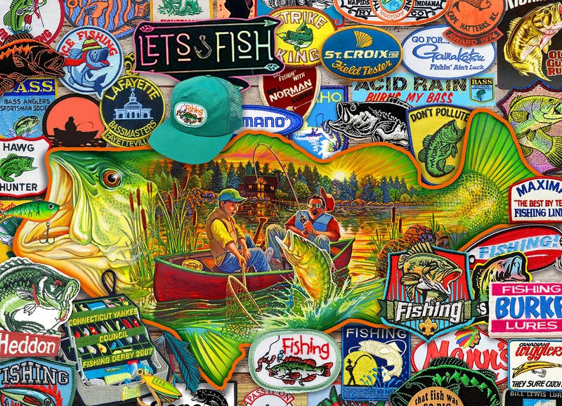 Let's Fish (1000pcs)