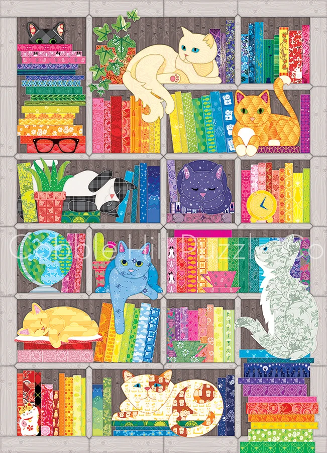 Rainbow Cat Quilt (1000pcs)