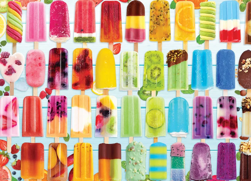 Popsicle Rainbow Collectable Tin