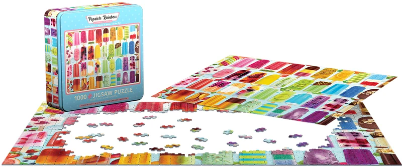 Popsicle Rainbow Collectable Tin