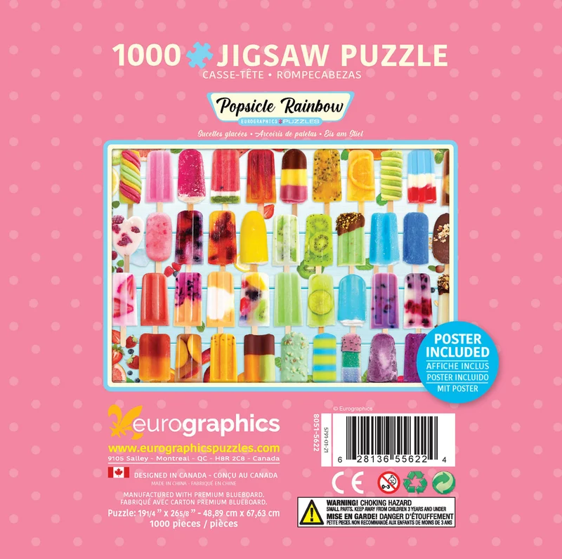 Popsicle Rainbow Collectable Tin
