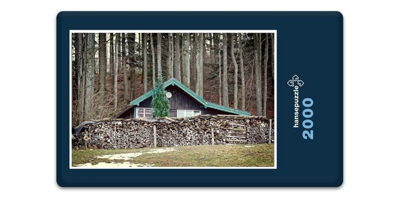 18019 Gebäude - Holz-Haus Puzzle
