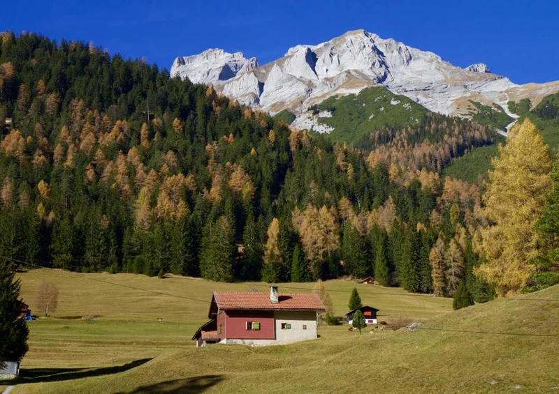18020 Gebäude - Berg-Hütte Puzzle
