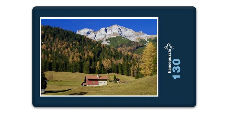 18020 Gebäude - Berg-Hütte Puzzle