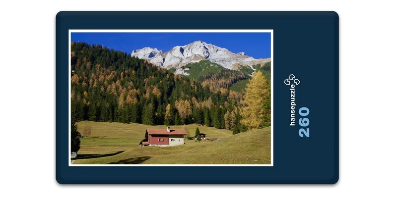 18020 Gebäude - Berg-Hütte Puzzle