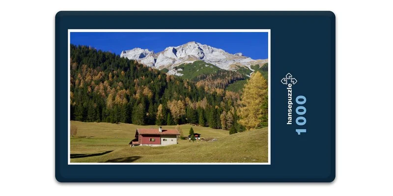 18020 Gebäude - Berg-Hütte Puzzle