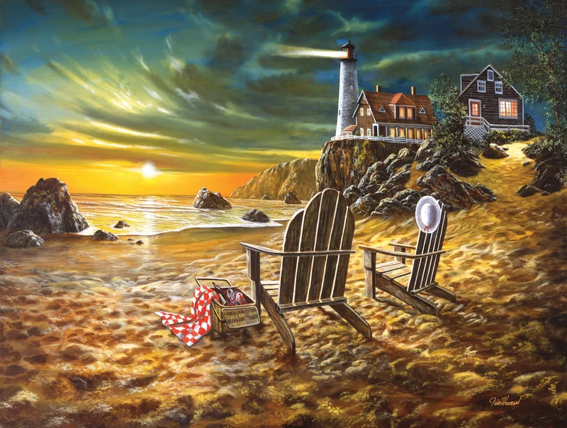 DMG Seaside Rendezvous, Jim Hansel (1000pcs) (DAMAGED BOX)