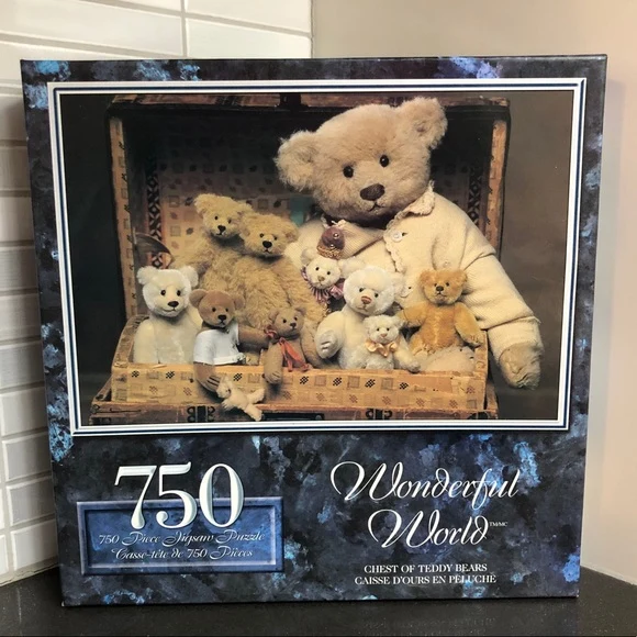PFG Chest of Teddy Bears ((Usagé/Used - PUZZLES FOR GOOD)