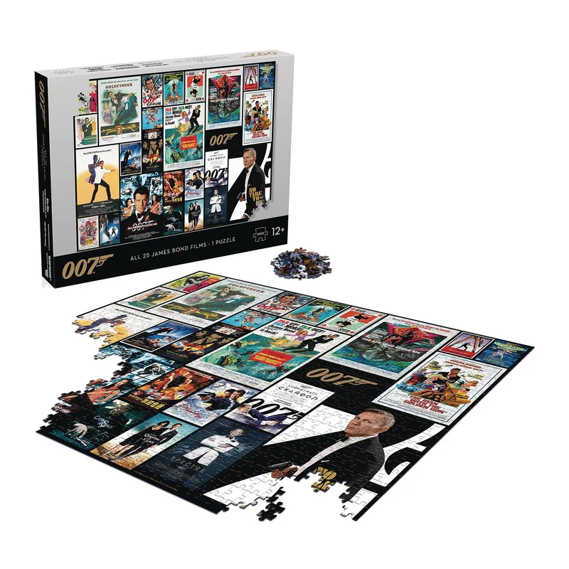 All 25 James Bond Films (1000pcs)