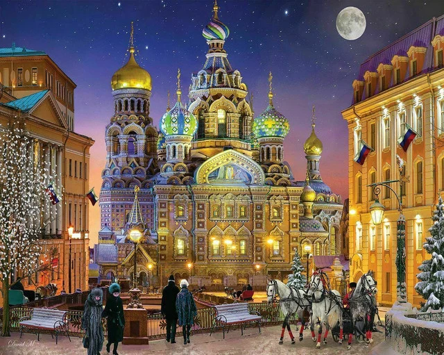 Russian Christmas (1000pcs)