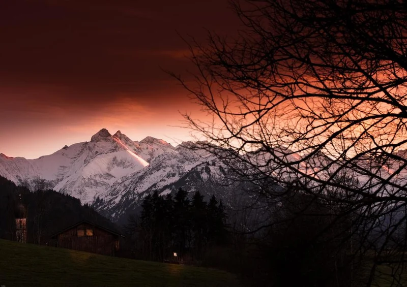 18036 Natur - Allgäu am Abend Puzzle