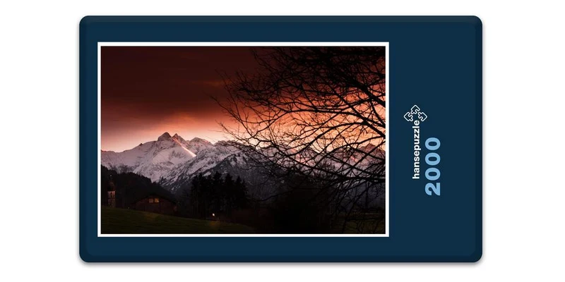 18036 Natur - Allgäu am Abend Puzzle