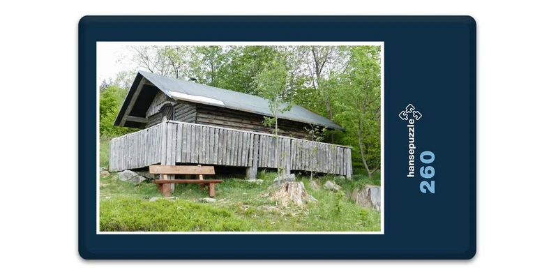 18636 Natur - Harz-Haus Puzzle