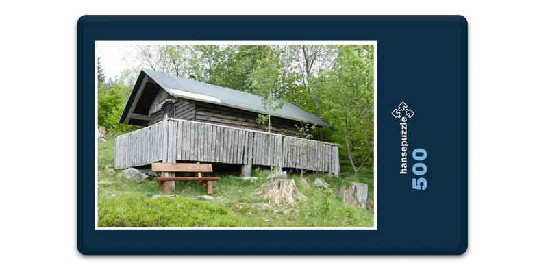 18636 Natur - Harz-Haus Puzzle