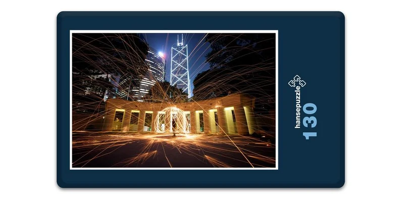 17989 Menschen - Licht-Zauber Puzzle