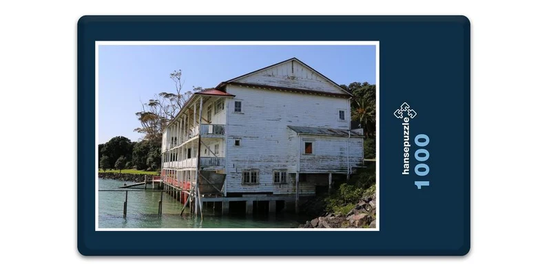 17993 Gebäude - Haus am See Puzzle
