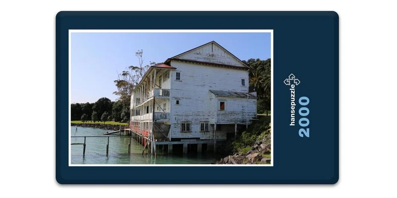 17993 Gebäude - Haus am See Puzzle