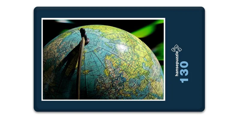 17996 Wissenschaft - Globus Puzzle