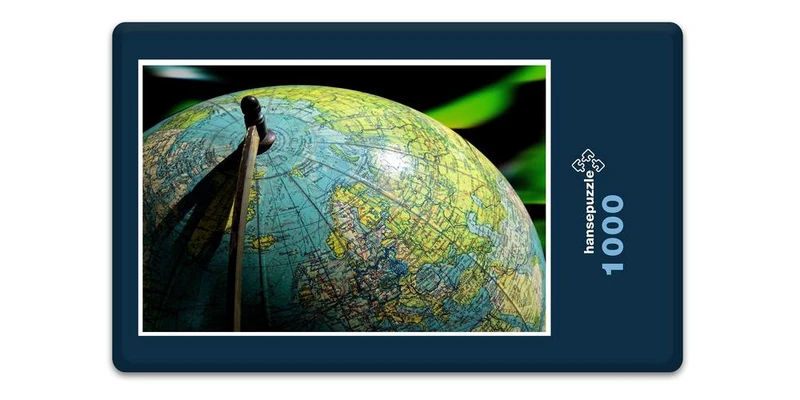 17996 Wissenschaft - Globus Puzzle
