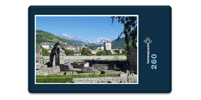 18000 Gebäude - Ruinen von Aosta Puzzle