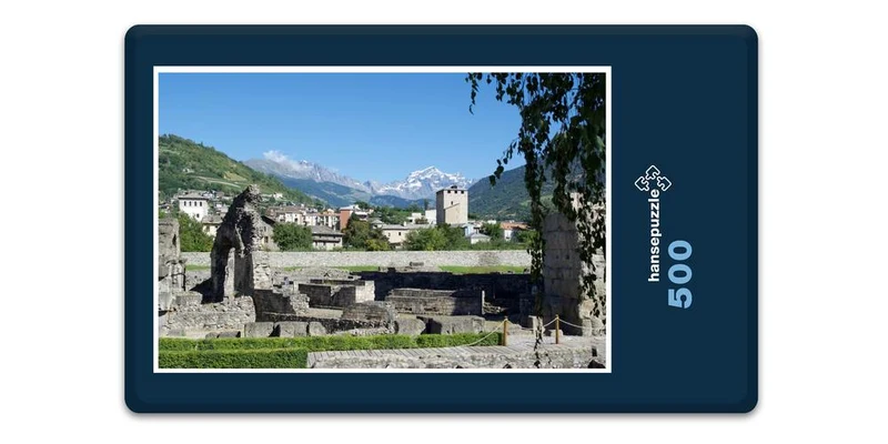 18000 Gebäude - Ruinen von Aosta Puzzle