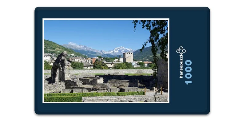 18000 Gebäude - Ruinen von Aosta Puzzle