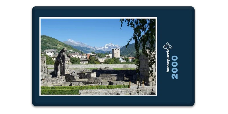 18000 Gebäude - Ruinen von Aosta Puzzle
