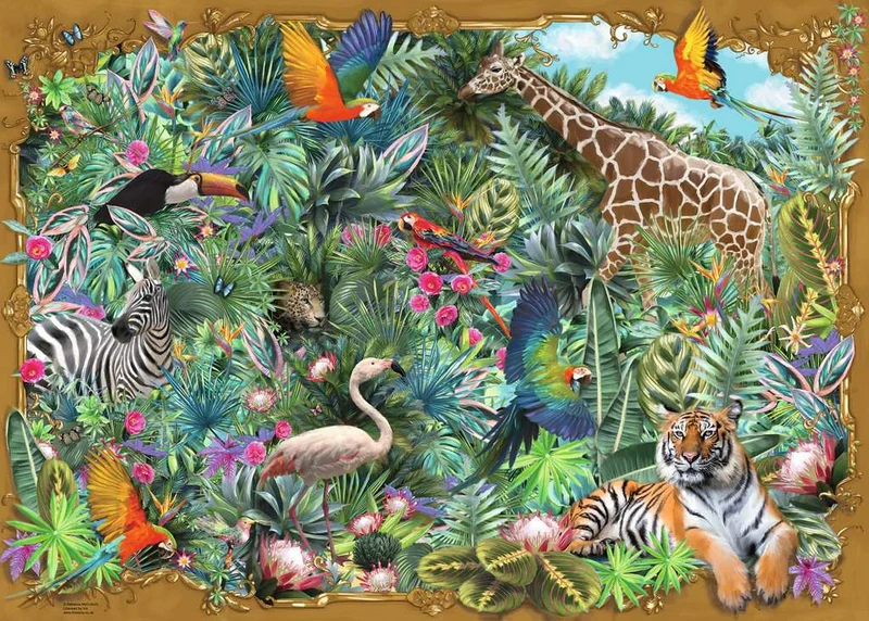Ravensburger Exotic Escape, Rebecca McCullogh (1000pcs)