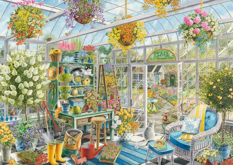 Ravensburger Greenhouse Heaven (300 Large)