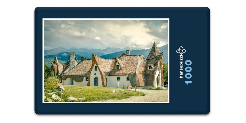 18004 Gebäude - Haus in den Bergen Puzzle