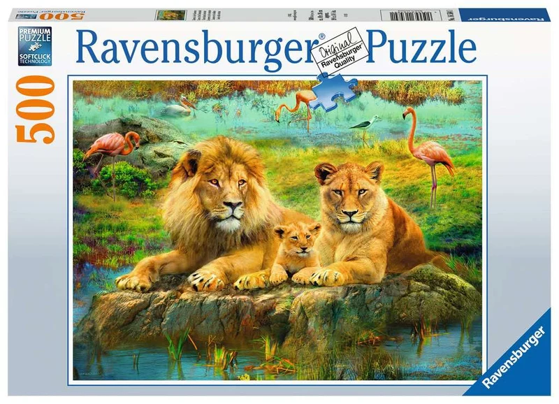 Ravensburger Lions In The Savanna (500pcs)