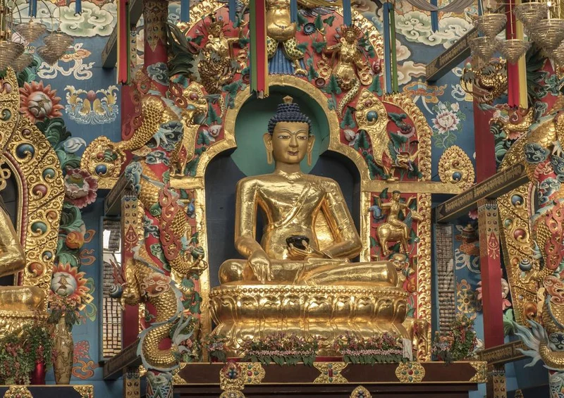 22275 Orte - Goldener Buddha Puzzle