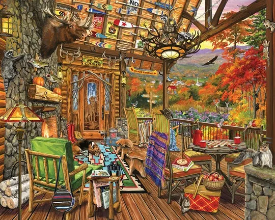 Autumn Porch, Joelle McIntyre