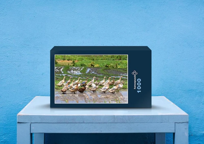 22070 Tierwelt - Enten im Reisfeld Puzzle