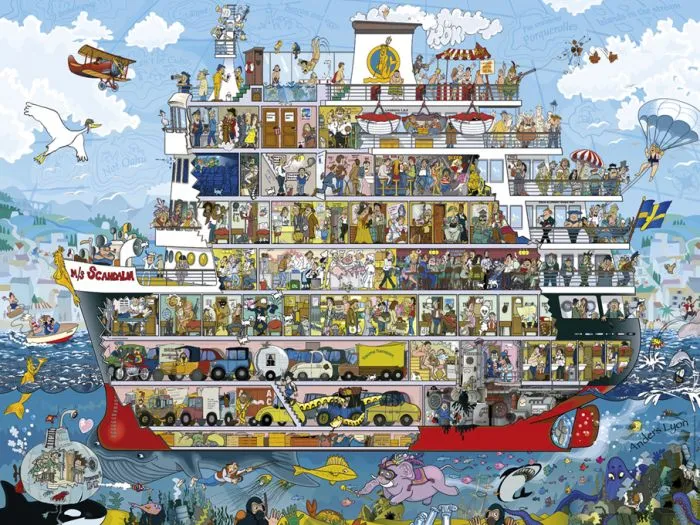 Cruise, Lyon (Triangular Box) (1500pcs)
