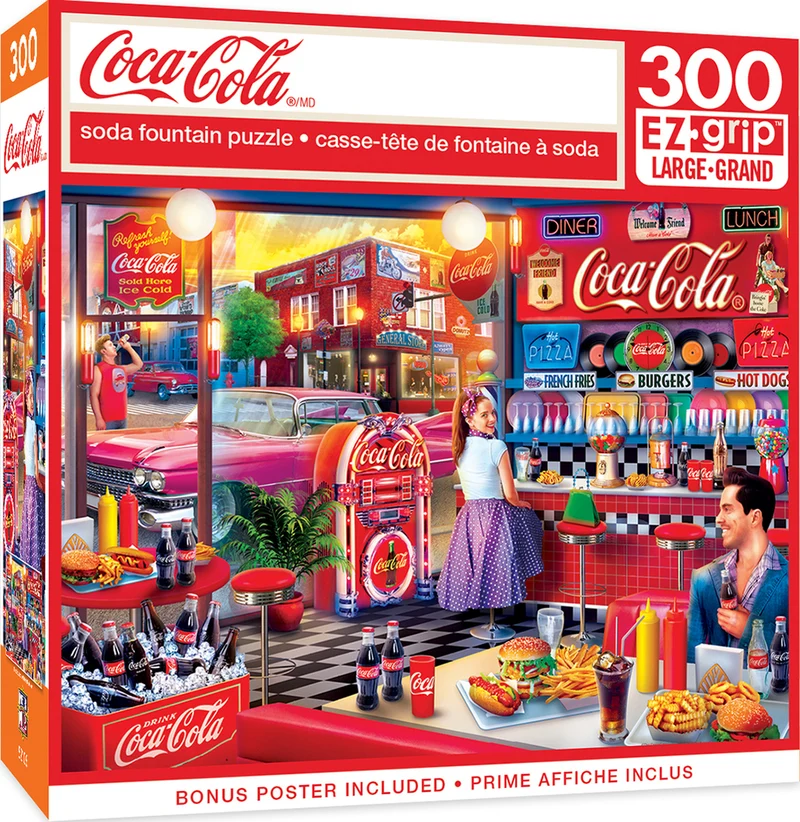 Coca-Cola Soda Fountain, 300pcs