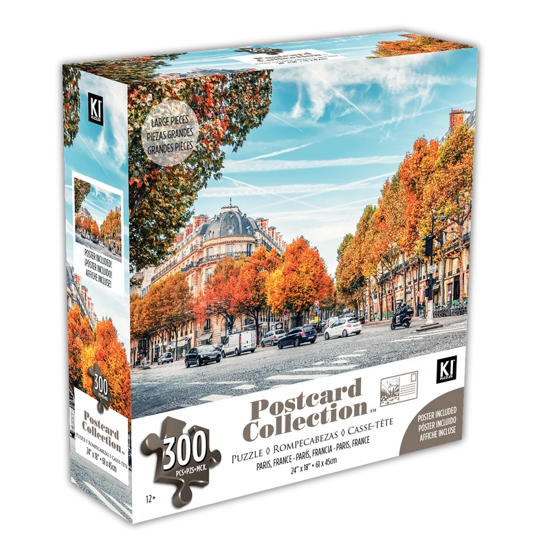 Postcard Collection - Paris, France (300pcs)