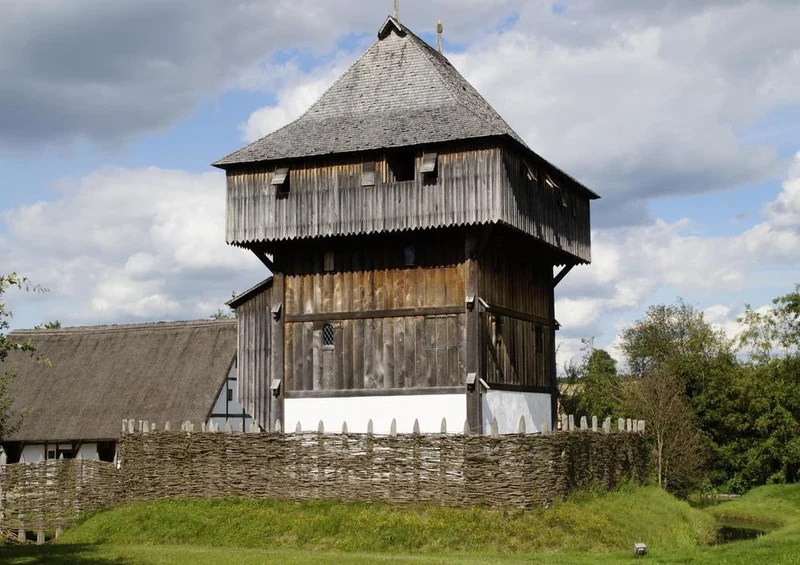22045 Gebäude - Ritterburg in Kanzach Puzzle